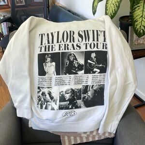 Taylor Swift The Eras Tour hooded sweatshirt